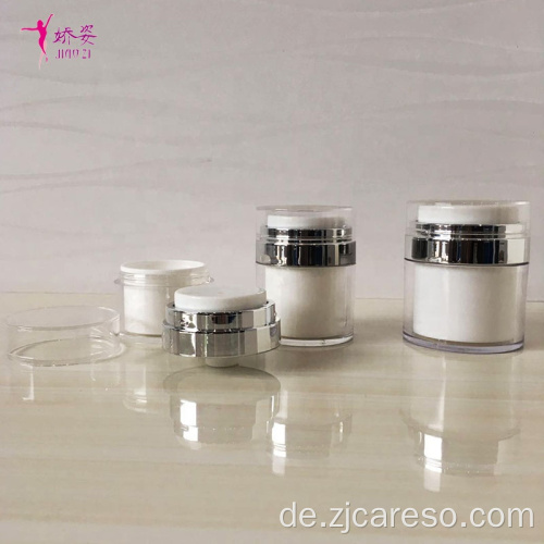 Kosmetische Verpackung runde Form Airless Pump Cream Jae